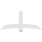 Ekena Millwork Bellingham Architectural Grade PVC Gable Bracket, 72"W x 33"H x 6"D x 6"F, 11/12 Pitch GBP072X33X0606BEL00 - alternate 3
